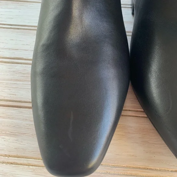 Naturalizer Black Carella Leather Wide-Calf Boot. Women's Size 8 - Picture 12 of 13